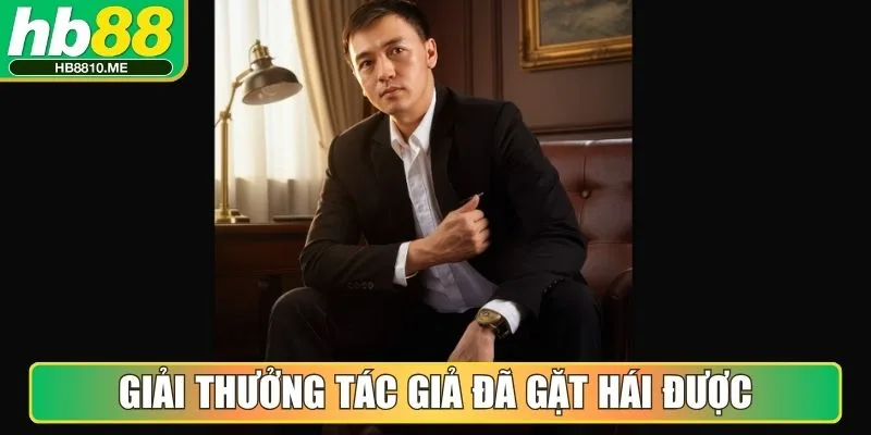 Giải thưởng tác giả Arnold Hoàng đã gặt hái được