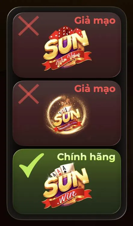 Phân Biệt App Sunwin Thật