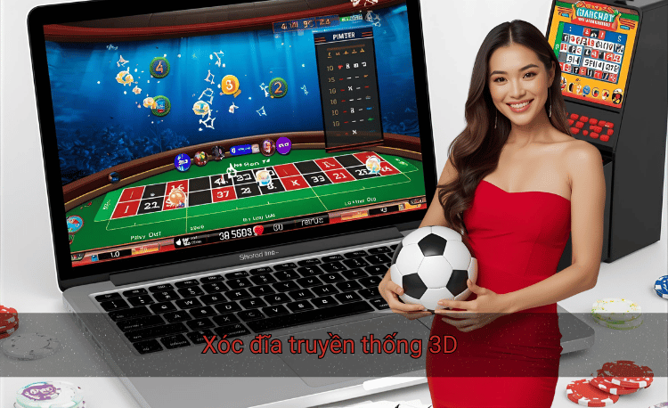 Xóc đĩa truyền thống 3D